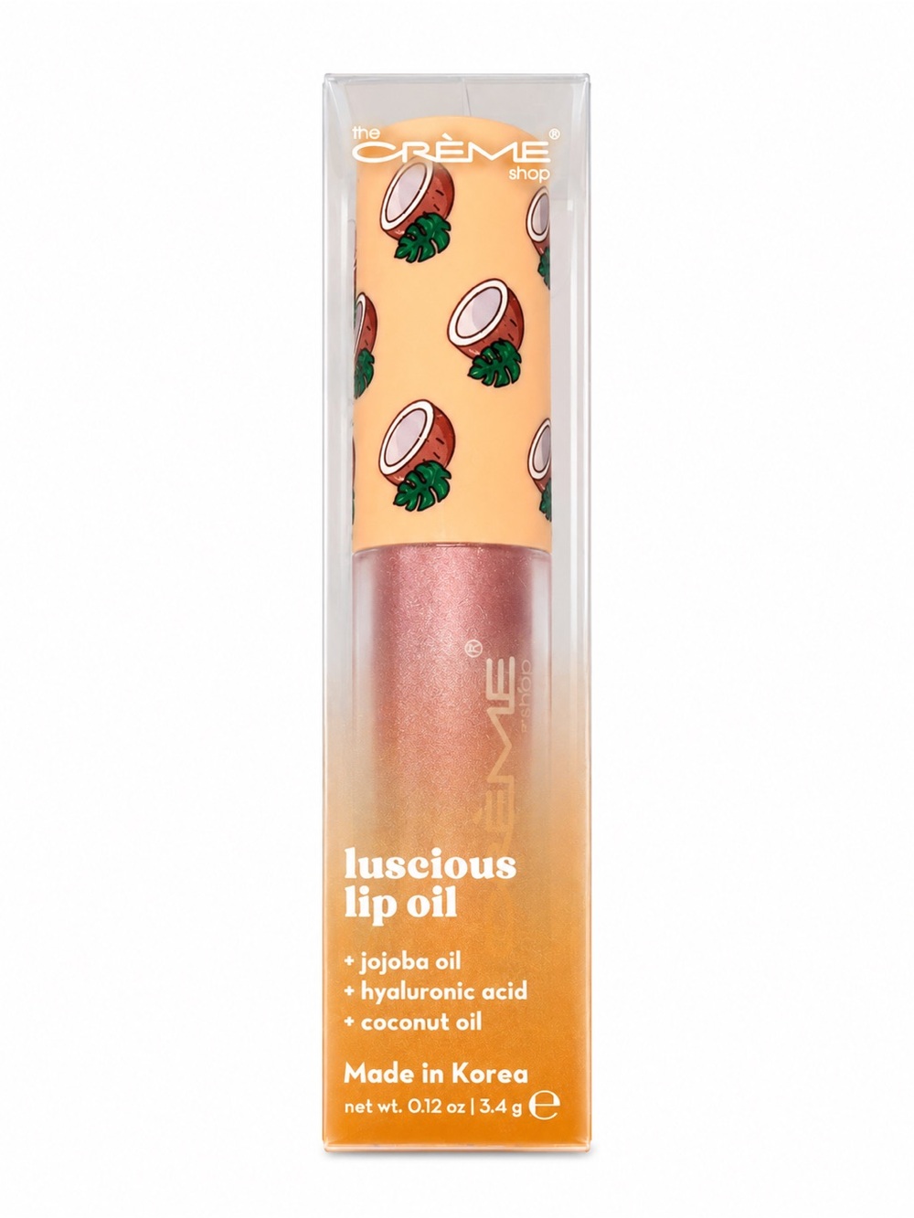 The Crème Shop Luscious Lip Oil - Coconut Jelly